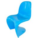 Ver imagem 1 de Cadeira Panton Kids infantil - Azul
