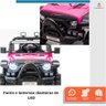 Carro Elétrico 12v Infantil Motorizado Mini Jipe Thor Baby Style Rosa - 6