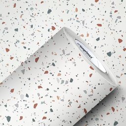 Adesivo Revestimento Texturizado Granilite Lavável - 5m X 60cm - 1
