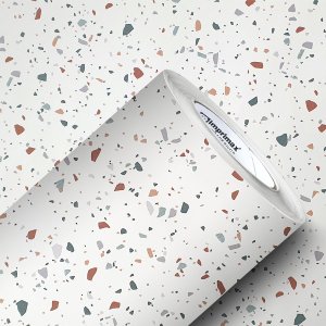 Adesivo Revestimento Texturizado Granilite Lavável - 5m X 60cm