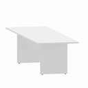 Ver imagem 4 de Mesa de Reunião 300cm X 90cm com Tampo Bipartido 100% Mdf Corporativa F5 Office Cor:branco