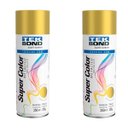 Ver imagem 1 de Tinta Spray Super Color Acrílica P/ Móveis Metal 350ml Kit 2