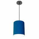 Ver imagem 1 de Lustre Luminária Pendente Vivare Free Lux Pe-4103pr Cúpula em Tecido 15x20cm