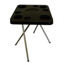 Ver imagem 1 de Mesa Petisqueira Desmontável/dobrável Preta Elegante Plus