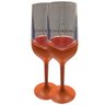 Kit 2 Taças Chandon Champagne Espumante 250ml Desmontavel Salmão - 1