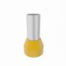 20x Kit Terminal Tubular Ilhós 70mm Amarelo Pré Isolado - 4