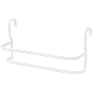 Porta Toalhas Duplo Toalheiro para Box Branco 60cm Fs