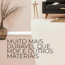 Ver imagem 7 de Kit 10 Barras Rodapé Poliestireno 10cm Liso Branco 2m Rm Decor