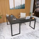 Ver imagem 4 de Mesa para Escritório em L S/ Gaveta Preta