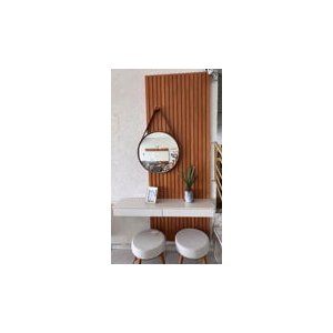 Aparador Ripado Prime 0.9 Nature/off White
