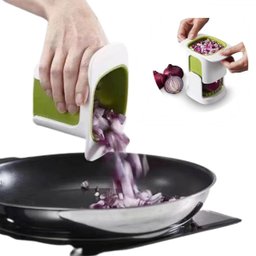 Cortador Picador Fatiador de Legumes Frutas em Cubos Manual Cozinha Fatiador - 4