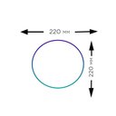 Ver imagem 4 de Plafon Led Slim 18w Redondo Embutir 6500k Branco Frio Bivolt - Unidade