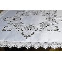 Ver imagem 2 de Toalha de Centro Toulouse Branca Arte & Tear Caminho de Mesa Bordado