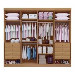 Guarda Roupa Casal 8 Pts Daymond Branco Ddoro - 3