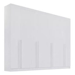 Guarda Roupa Casal 8 Pts Daymond Branco Ddoro - 1