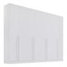 Guarda Roupa Casal 8 Pts Daymond Branco Ddoro - 1