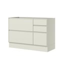 Ver imagem 1 de Balcão Pia 01 Porta 04 Gavetas C655 Fineze Areia Hp - Henn