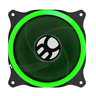 Fan Cooler 120mm 1.300 Rpm 12v Led Verde Conector 4 Pinos - 2