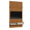 Ver imagem 6 de Painel Ripado Modular 141 X 250cm com 1 Nicho e Prateleira 1.4 Linea Brasil - Nature/off White