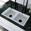 Ver imagem 5 de Cuba de Cozinha Dupla Embutir 87 cm - Branco