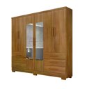 Ver imagem 1 de Guarda Roupa Encant 6 Portas 6 Gavetas 1 Espelho Cor:cumaru