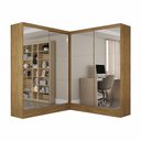 Ver imagem 2 de Closet Casal Belém 4 Portas Premium 4 Gavetas Carioca Móveis Cinamomo
