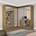 Ver imagem 1 de Closet Casal Belém 4 Portas Premium 4 Gavetas Carioca Móveis Cinamomo