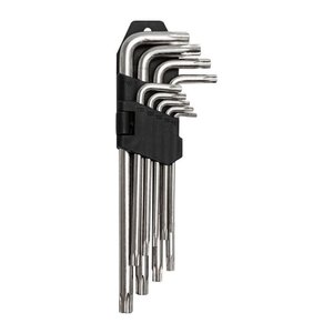 Jogo de Chaves Torx Longa C/ 9 Pecas