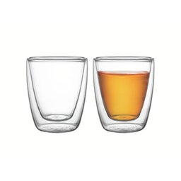 Conjunto Xicaras para Cha/Cafe Em Vidro 2 Peças Tramontina - 1