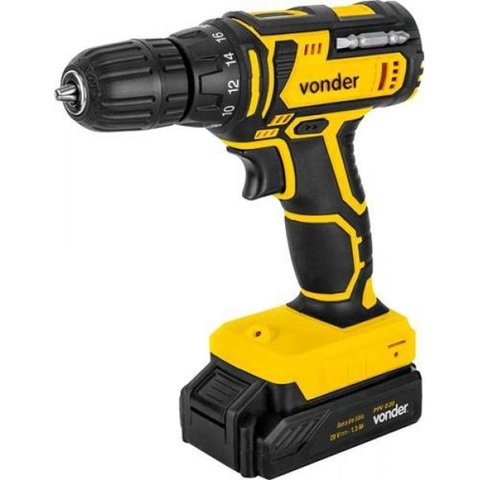 Parafusadeira/furadeira a Bateria 3/8 20v Pfv 020 Vonder