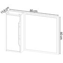 Ver imagem 7 de Conjunto 3 Peças para Banheiro Bn3600x44x45 Branco