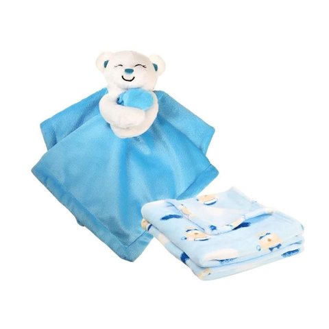 Manta para Bebê com Naninha É Hora de Nanar Menino - Unik