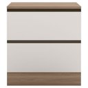 Ver imagem 6 de Balcão de Cozinha Cooktop 80cm Grace Carvalho Oak/Off White Z44 - Mpozenato