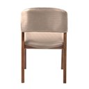 Ver imagem 7 de Kit 4 Cadeiras Decorativa Sala de Jantar Luxo Luna Facto Fendi - Mozzelar