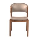 Ver imagem 5 de Kit 4 Cadeiras Decorativa Sala de Jantar Luxo Luna Facto Fendi - Mozzelar