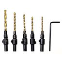 Ver imagem 1 de Brocas Escariadoras Kit com 6 Peças - Brocas Escariadora