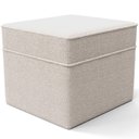 Ver imagem 7 de Poltrona de Amamentação com Balanço e Puff Mavie L02 Bouclê Creme