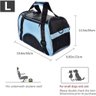Bolsa Mala de Transporte Grande 8kg Cachorro Gato Resistente - 6