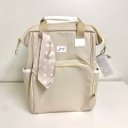 Ver imagem 1 de Lançamento Mochila Multifuncional Candy Bege