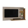 Bancada Suspensa Painel TV Libra 42 Polegadas Fendi/ Naturale - 1