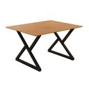 Ver imagem 1 de Mesa Industrial Império 120x90cm Base em Aço e Tampo em Mdf