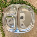 Ver imagem 4 de Kit Refeição Infantil Prato Garfo Colher 3 Peças Inox