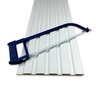 Painel Ripado Compacto 01 Unid. 90x25cm Larg. Talatto Painéis Branco Tx - 7