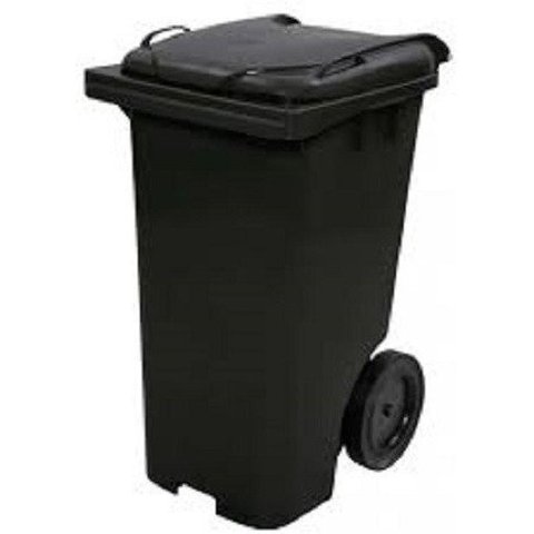 Conteiner Plastico 240 Litros:Preto