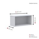 Ver imagem 2 de Nicho de Parede 300x600mm Cinza