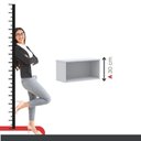 Ver imagem 4 de Nicho de Parede 300x600mm Cinza