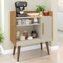 Ver imagem 1 de Buffet Mesinha Coffee Com Porta Phill Cinamomo/Off-White
