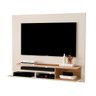 Painel Para Tv 40 Polegadas Londres Várias Cores Maria Móveis Off White/Nature - 2