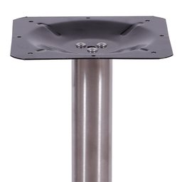 Mesa de Jantar Quadrada 60 cm Tampo Evora em MDP Base Beta Bistrô - 3