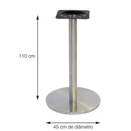 Mesa de Jantar Quadrada 60 cm Tampo Evora em MDP Base Beta Bistrô - 6